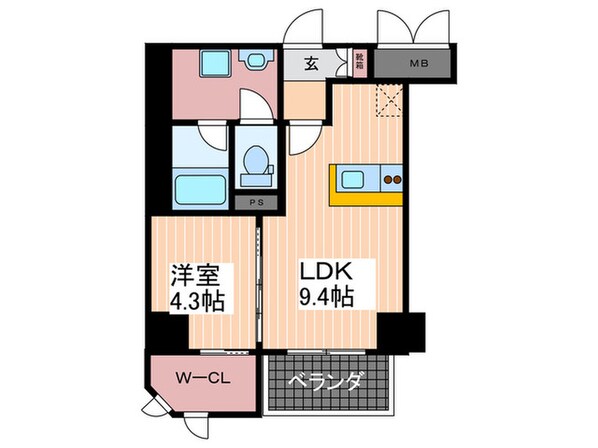 リモッカ大手町の物件間取画像